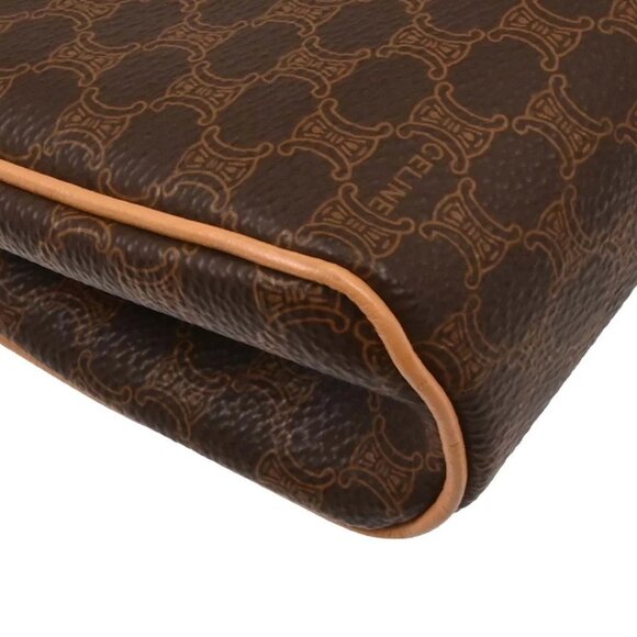 Celine Brown Macadam Shoulder Bag - Picture 4 of 10